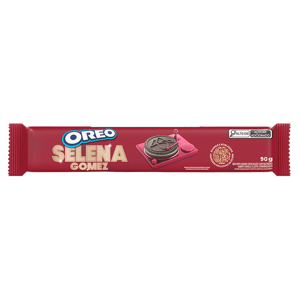 Biscoito Recheado Selena Gomez Oreo - 144g