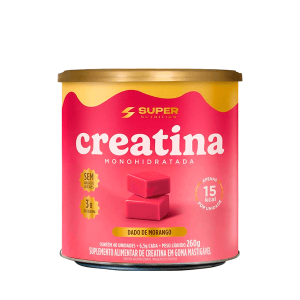 Creatina Morango Super Nutrition - 260g