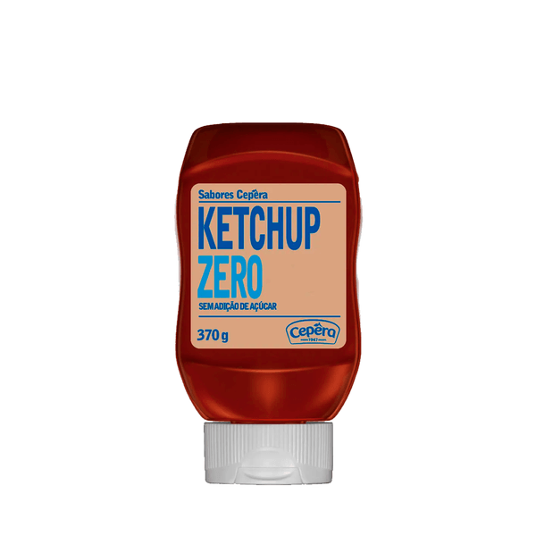 Ketchup Zero Açúcar Cepêra - 370g