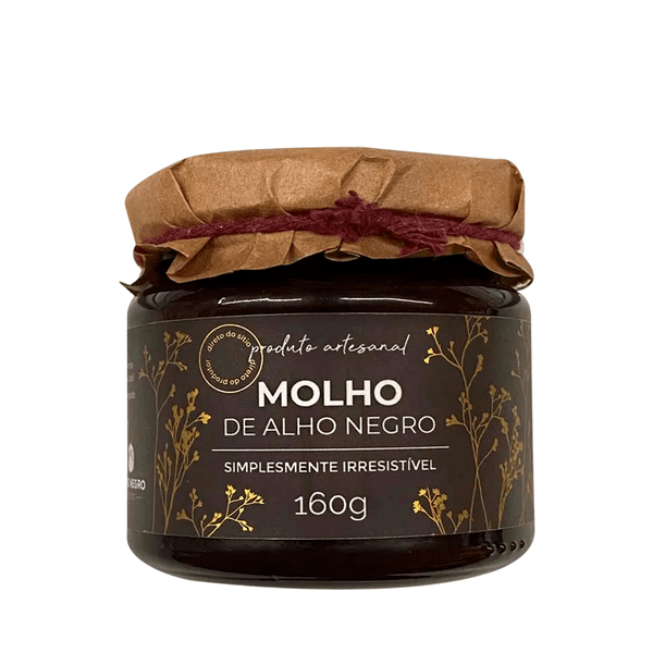 Molho Artesanal Alho Negro Brasil – 160g