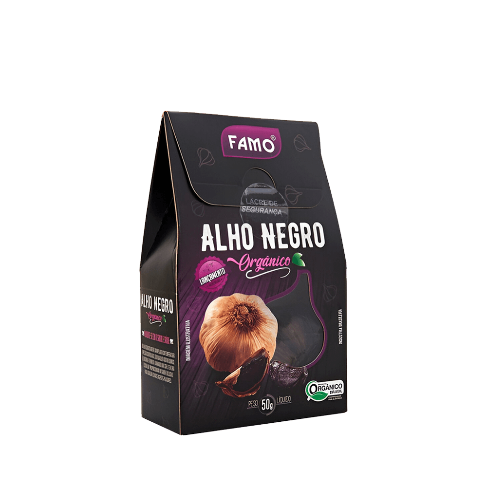 Alho Negro Orgânico Famo – 50g