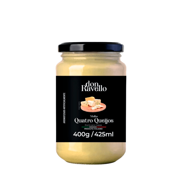 Molho Quatro Queijos Don Ravello - 400g