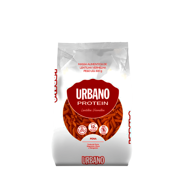 Macarrão de Lentilha Vermelha Sem Glúten Urbano - 500g