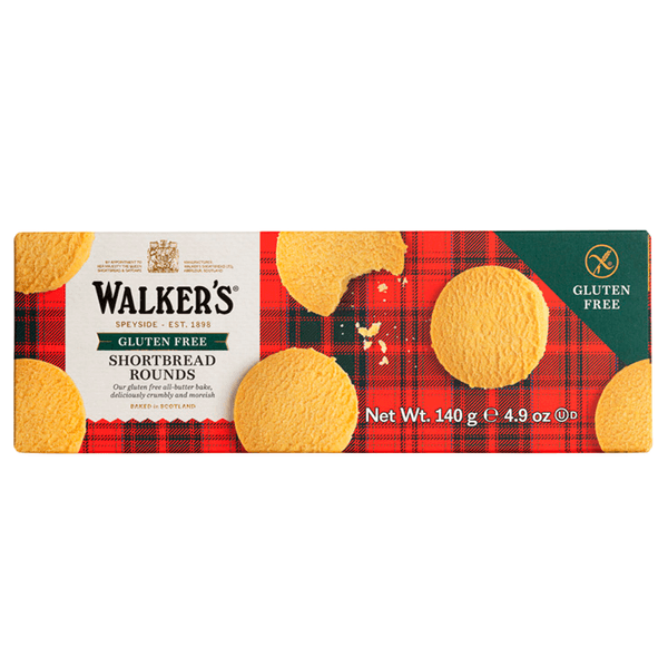 Biscoito Amanteigado Sem Glúten Walkers - 140g