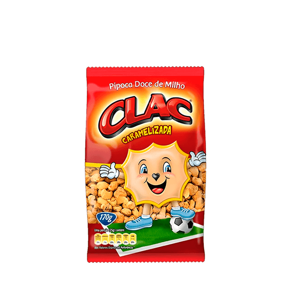 Pipoca Caramelizada Clac – 170g