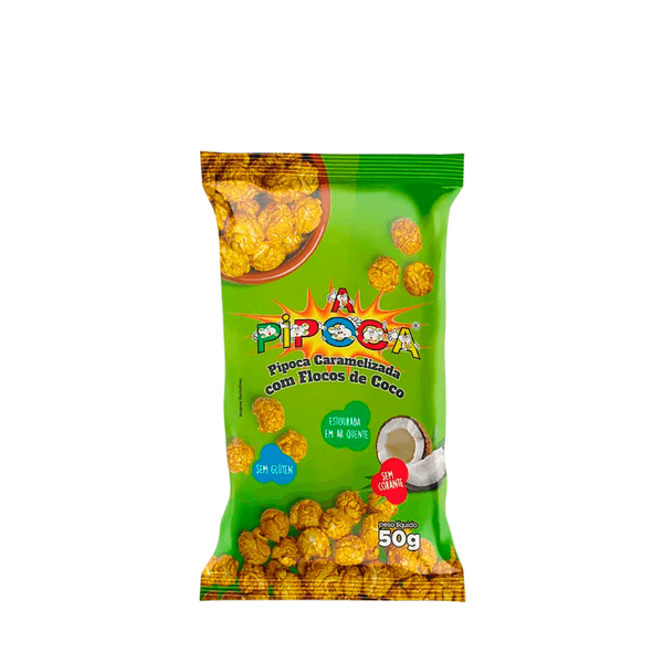 Pipoca Caramelizada Flocos de Coco A Pipoca – 50g