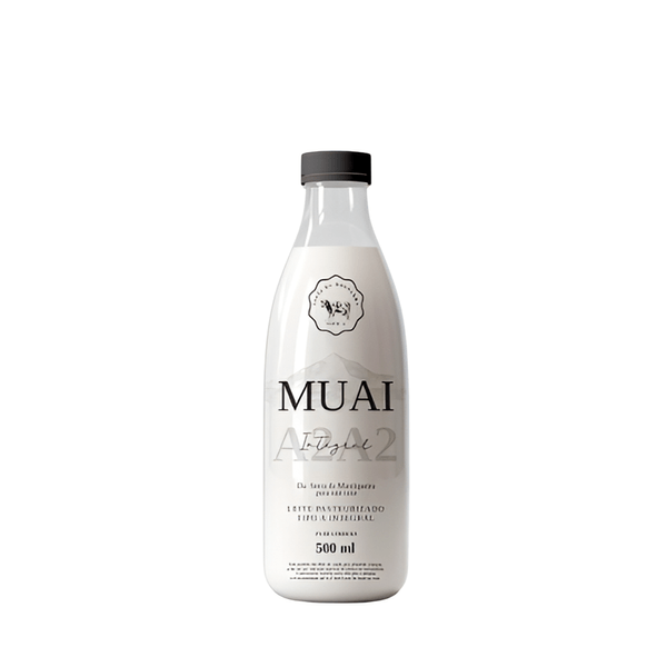 Leite Pasteurizado Tipo A Integral A2 Muai - 500ml