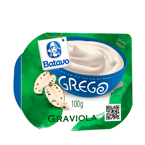 Iogurte Grego Graviola Batavo - 100g