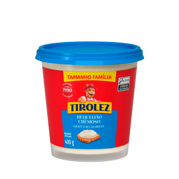 Requeijão Light Tirolez - 400g