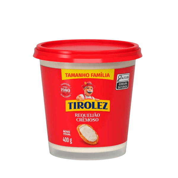 Requeijão Tradicional Tirolez - 400g