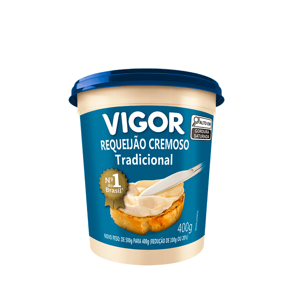 Requeijão Tradicional Vigor - 400g