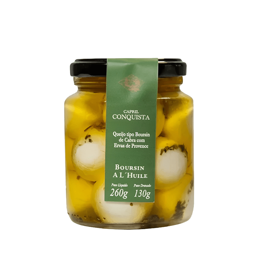Queijo de Cabra Boursin Ervas Capril Conquista - 130g
