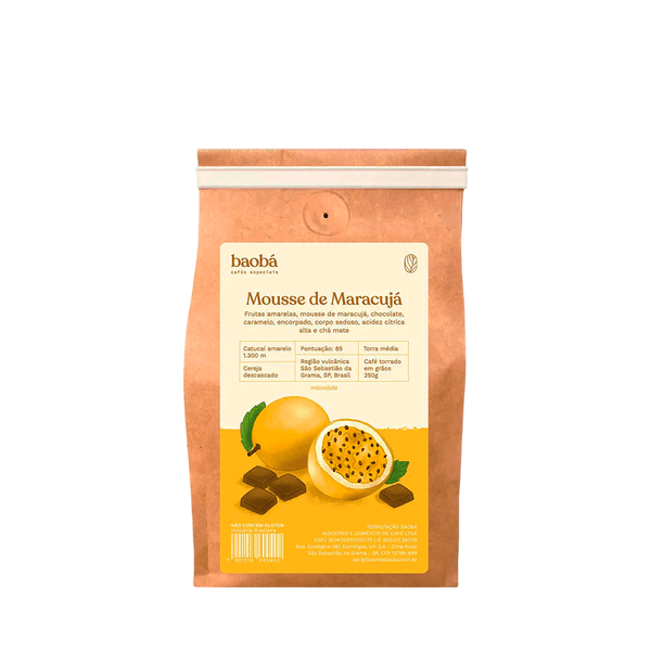Café Grão Mousse de Maracujá Baobá - 250g