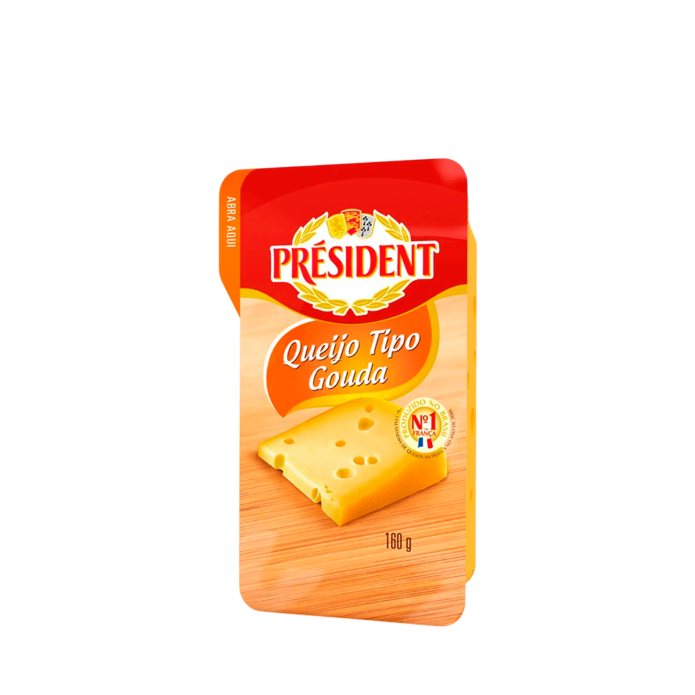 Queijo Gouda Président - 160g