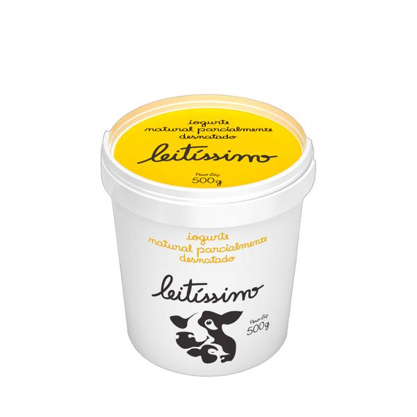 Iogurte Natural Sem Açúcar Leitíssimo - 500g