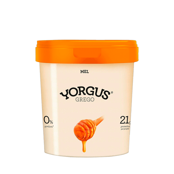 Iogurte Grego Desnatado Mel Yorgus - 500g