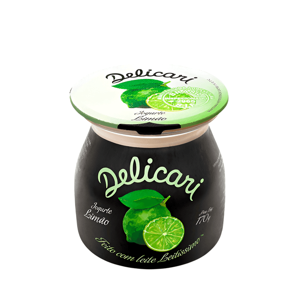 Iogurte Integral Limão Delicari - 170g