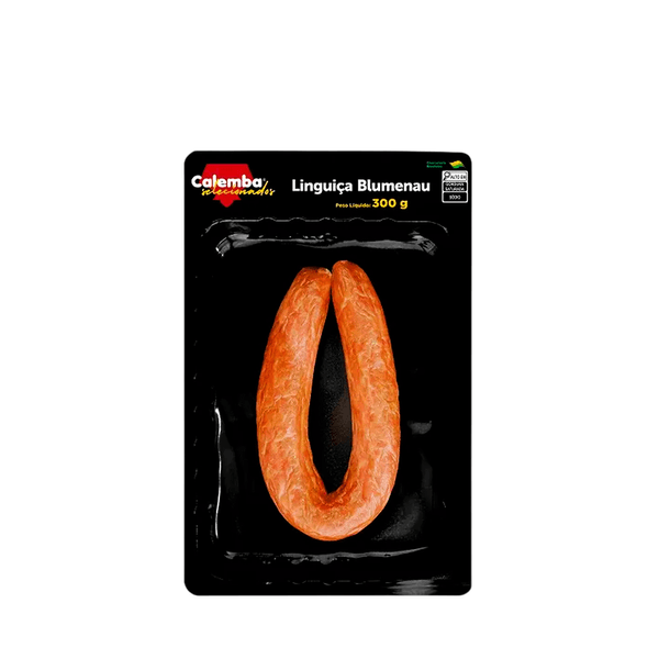 Linguiça Suína Defumada Blumenal Calemba - 300g