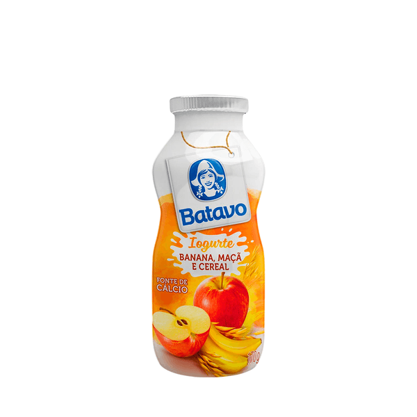 Iogurte Banana Maçã Cereal Batavo - 170g