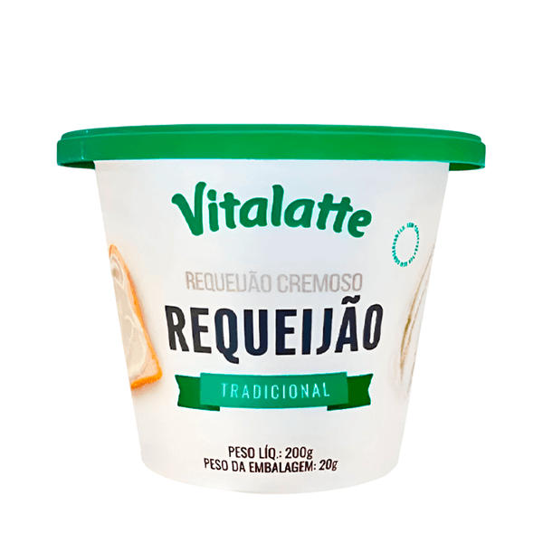 Requeijão Tradicional Vitalatte - 200g