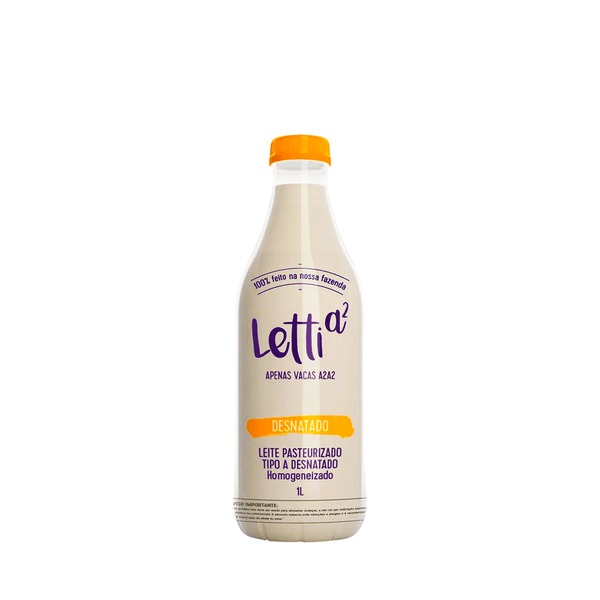 Leite Pasteurizado Tipo A Integral A2 Letti - 1L