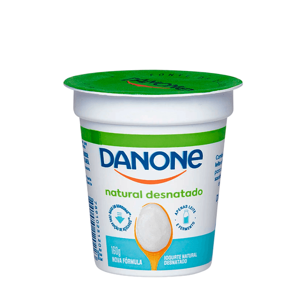 Iogurte Desnatado Natural Danone - 160g