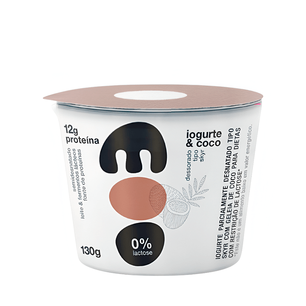 Iogurte Coco Sem Lactose Moo - 130g