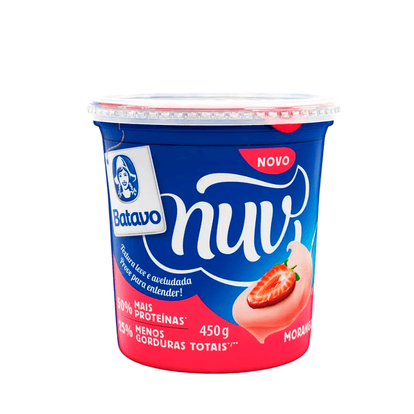 Creme de Queijo Quark Morango Batavo Nuv – 450g