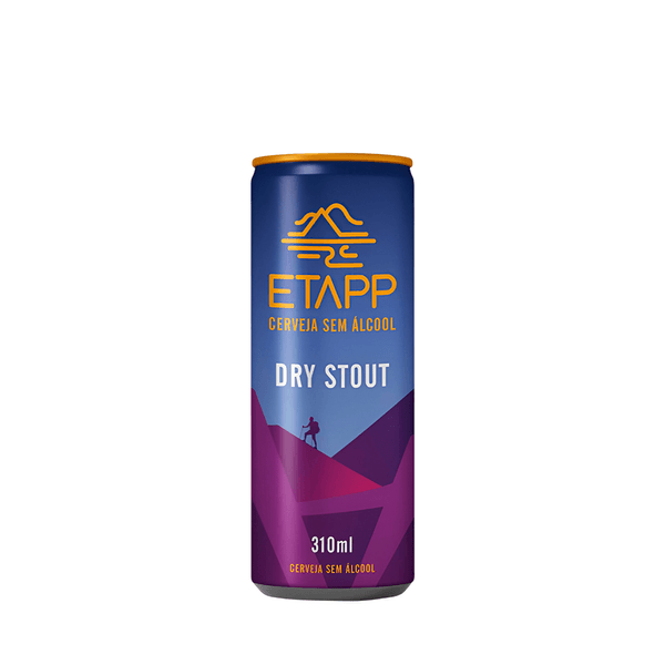 Cerveja Dry Stout Low Carb Sem Álcool Etapp - 310ml
