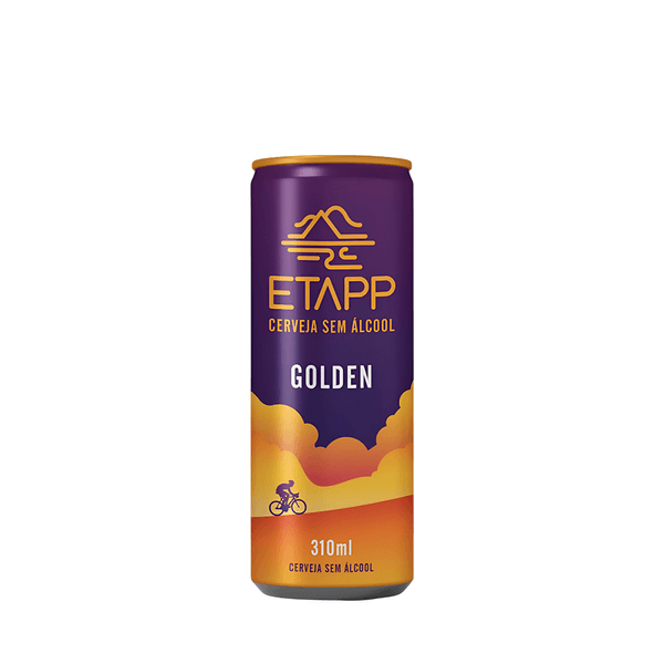 Cerveja Golden Low Carb Sem Álcool Etapp - 310ml