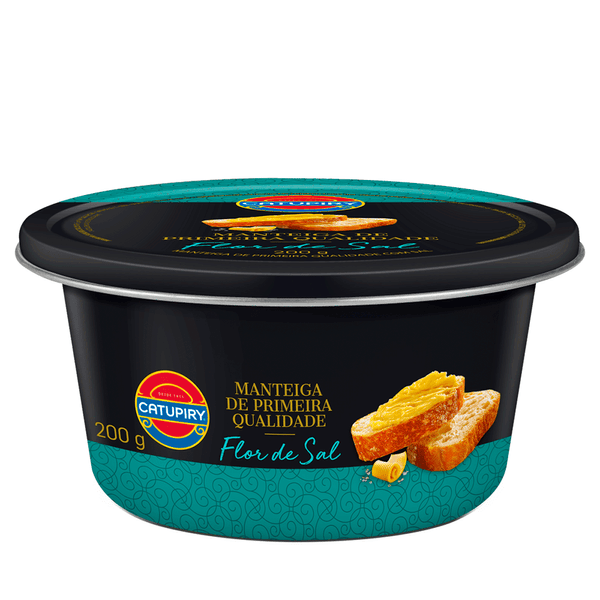 Manteiga com Sal Flor de Sal Catupiry - 200g