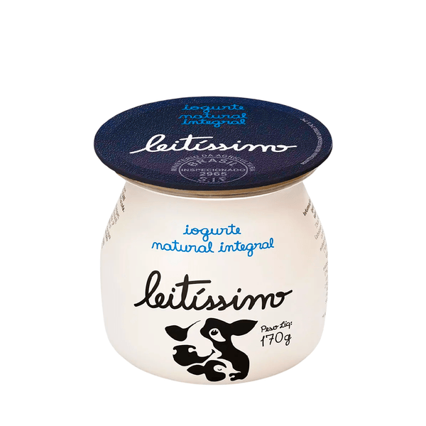 Iogurte Integral Natural Leitíssimo - 170g