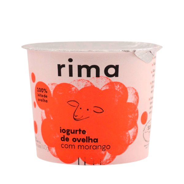 Iogurte de Ovelha Morango Queijaria Rima – 140g