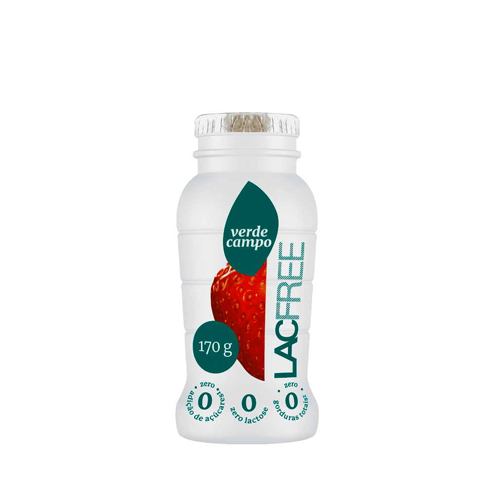 Iogurte Lacfree Morango Verde Campo - 170g