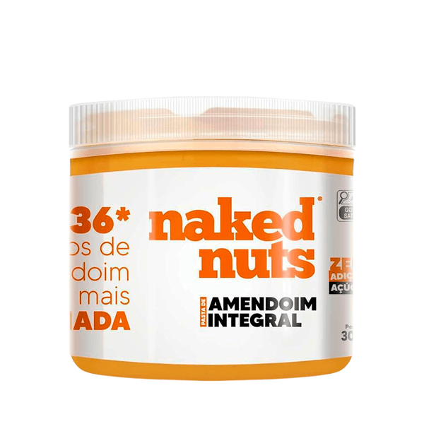 Pasta de Amendoim NakedNuts Sem Açúcar Integral - 300g