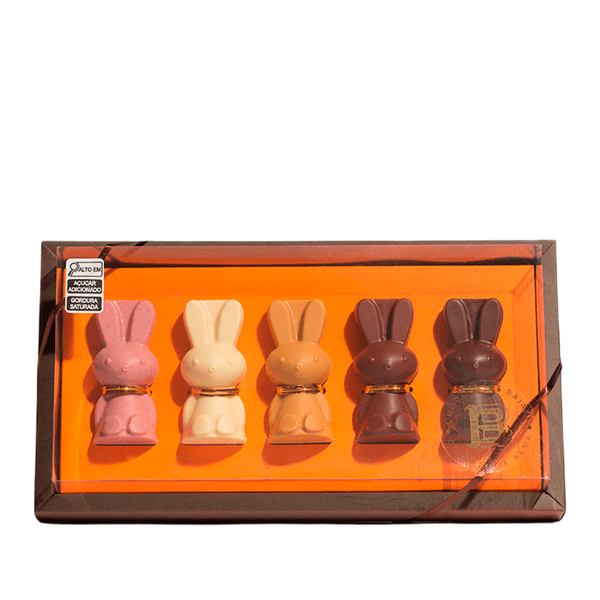 Chocolate Coelhinhos Degradê Baiani – 140g