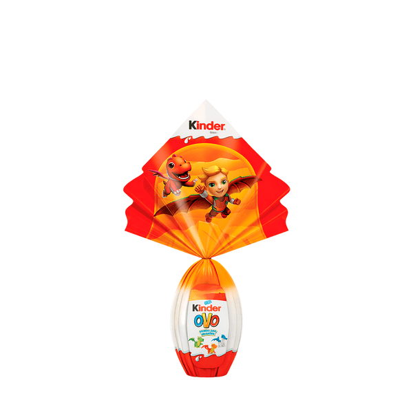 Ovo de Páscoa Diversão Mundo dos Dragões Kinder -150g