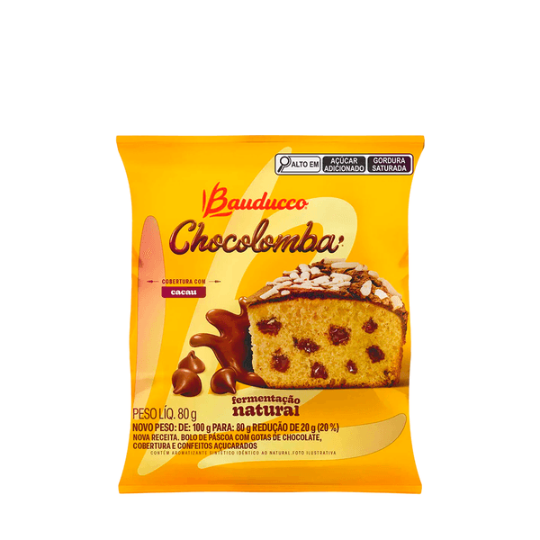 Colomba Mini Gotas Bauducco – 80g
