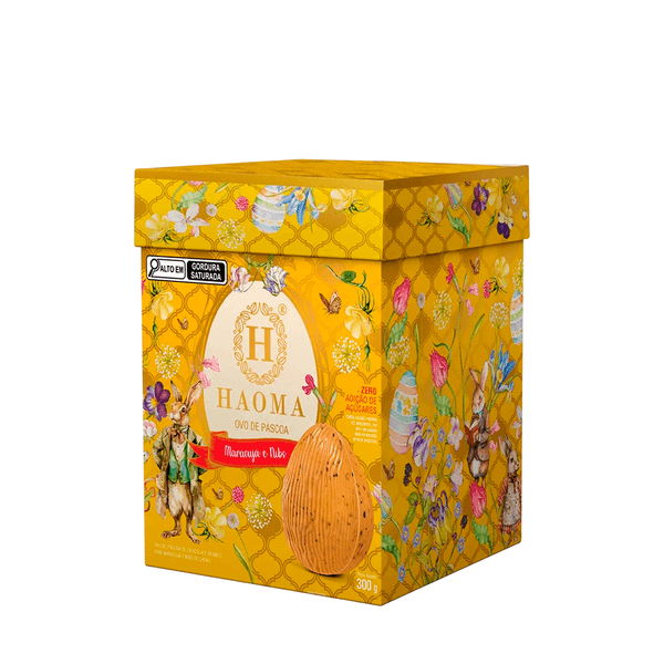 Ovo Chocolate Maracujá Nibs Haoma – 300g