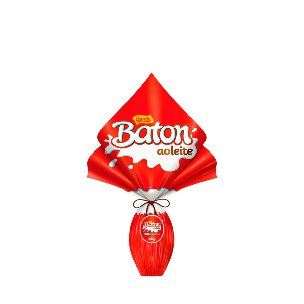 Ovo de Chocolate Baton ao Leite Garoto – 204g