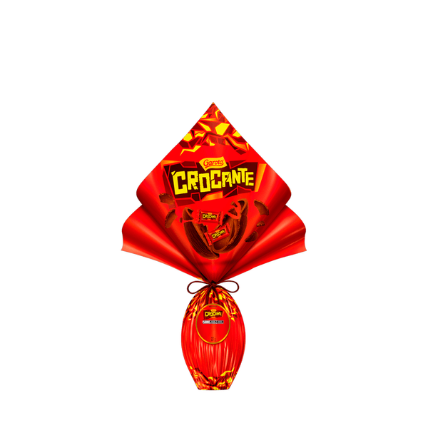Ovo de Chocolate Crocante Garoto – 227g Ovo de Páscoa Garoto Crocante - 227g