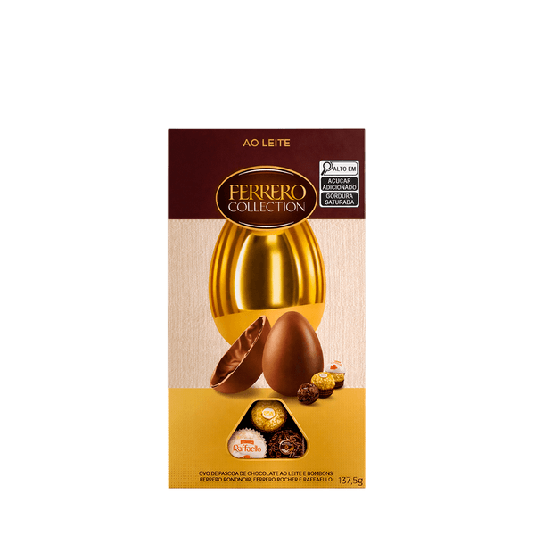 Ovo Chocolate ao Leite Ferrero Collection – 137,5g