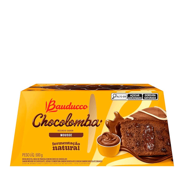 Colomba Pascal Mousse de Chocolate Bauducco – 500g