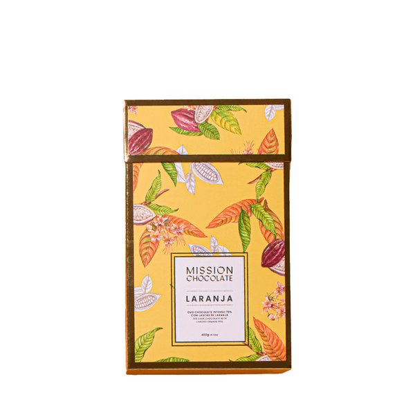 Ovo Chocolate 70% Laranja Mission – 400g