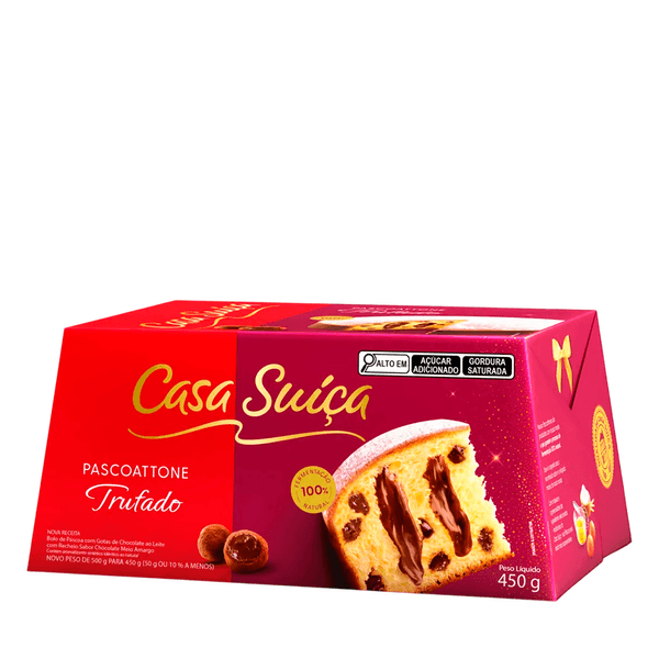 Pascoatone Trufado Casa Suíça – 450g