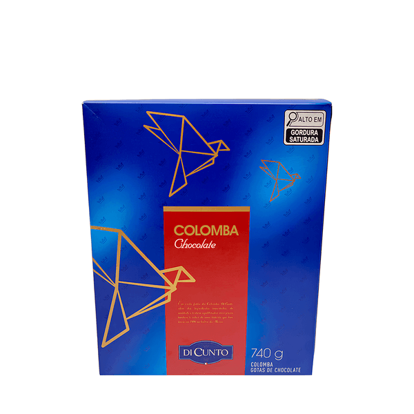 Colomba Gotas de Chocolate Di Cunto – 740g