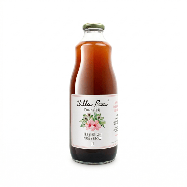 Chá Verde com Maçã e Hibisco Villa Piva – 1L