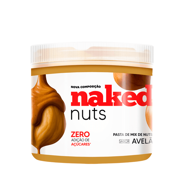 Pasta Mix de Nuts Sabor Avelã Naked Nuts – 300g