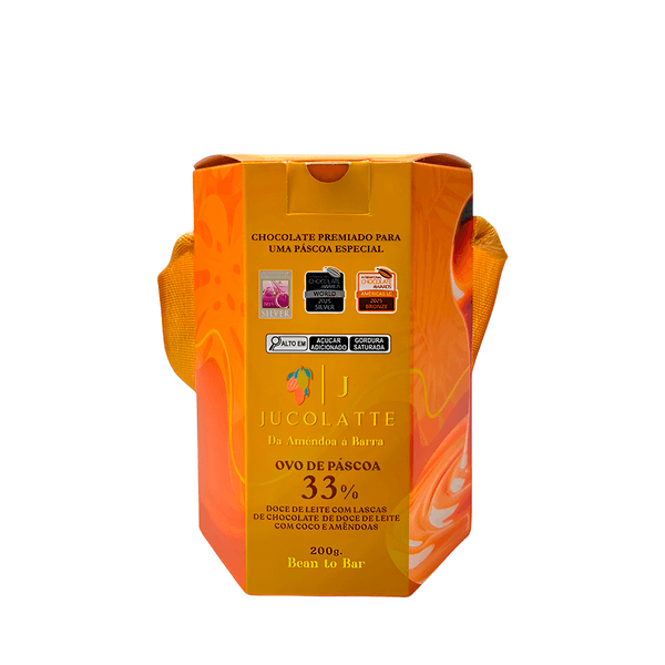 Ovo de Chocolate 33% Doce de Leite Jucolatte – 200g