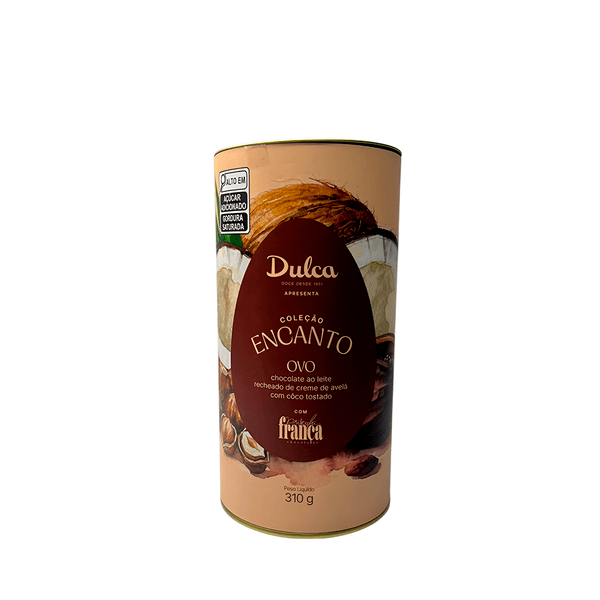Ovo Chocolate Avelã Coco Dulca - 310g